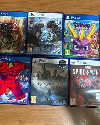 VARI VIDEOGIOCHI PLAYSTATION 5/PS4