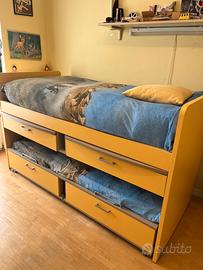 Letto attrezzato da cameretta