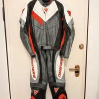 Tuta in pelle Dainese divisibile taglia 48