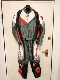 Tuta in pelle Dainese divisibile taglia 48