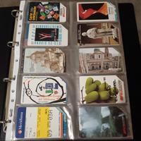 Raccolta schede telefoniche usate