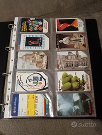 Raccolta schede telefoniche usate