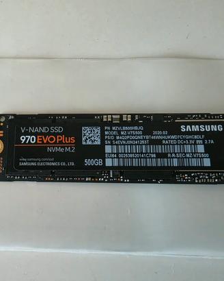 SSD Samsung 970 EVO Plus 512 GB