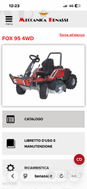 Trattorino Fox 95 4wd
