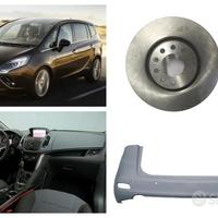 Opel Zafira C Tourer musata paraurti cofano fanale