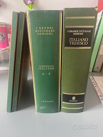 Dizionari biligue Sansoni IT-DE/DE-IT e IT-EN/EN-I