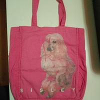 Borsa tote rosa Sisley