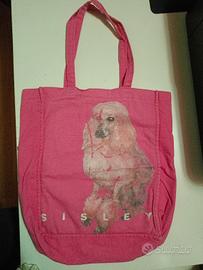 Borsa tote rosa Sisley