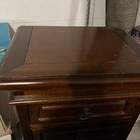 Coppia comodini arte povera