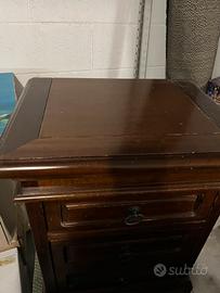 Coppia comodini arte povera