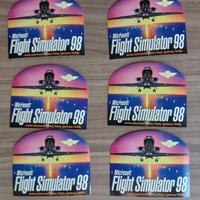 adesivo flight simulator 98 cm 9,5 x 8,5 cadauno