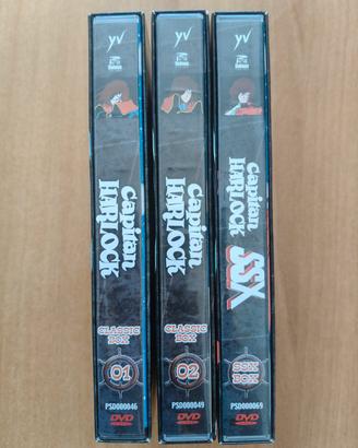 Box Capitan Harlock Serie Completa