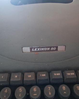 Olivetti Lexikon 80 vintage Made in Italy