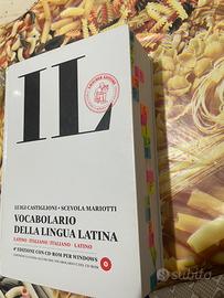 Vocabolario italiano latino