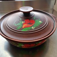 Pentola  ceramica smaltata