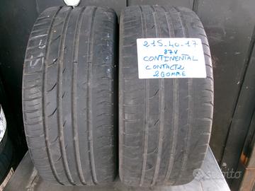 2 GOMME CONTINENTAL 215-40-17 87 V ESTIVE