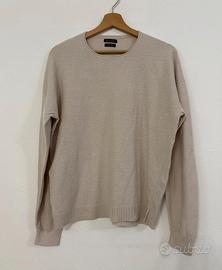 MASSIMO DUTTI Maglione uomo beige