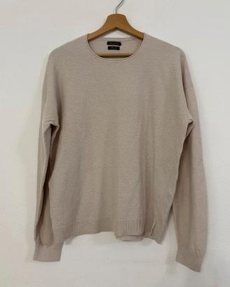 MASSIMO DUTTI Maglione uomo beige