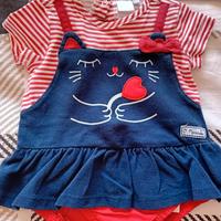 Box abbigliamento bambina 3-6 mesi