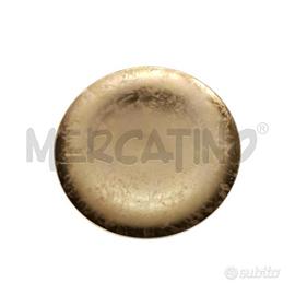 PIATTO FORNASETTI GRANDE ANTICO MARAZZATO ORO 26CM