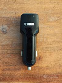 Caricabatterie per auto Anker 24W Turbo PowerIQ