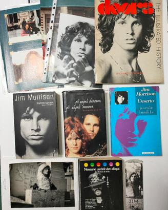 Jim Morrison & The Doors. libri e stampe varie