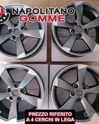 Cerchi Audi Rotor 17 pollici A3 A4 A6 Q3 Q2