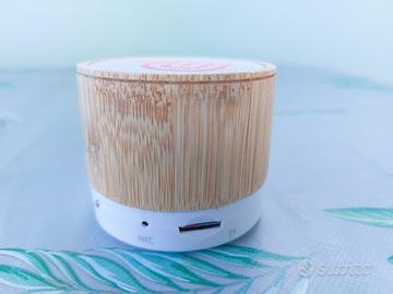 Cassa Bluetooth in bamboo Pulsee