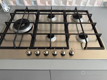 Piano cottura incasso Smeg L 75 cm