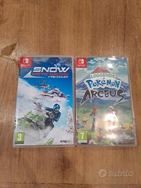 pokemon alArceus e Snow moto racing
