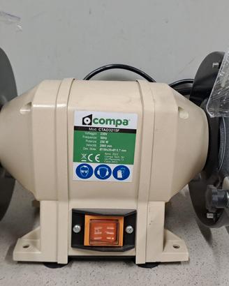 SMERIGLIATRICE DOPPIA MOLA DA BANCO