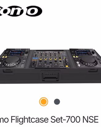 valigia consolle dj