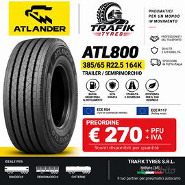 385/65 R22.5 164k 24PR Pneumatici camion Atlander