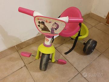 Triciclo Masha e Orso – con cintura, usato