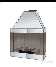 Caminetto tradizionale a legna