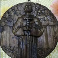INCISIONE Bronzo SAN FRANCESCO