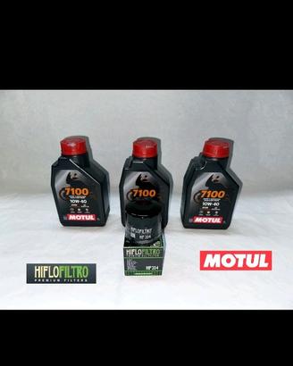Kit tagliando motul 7100 hiflo 204