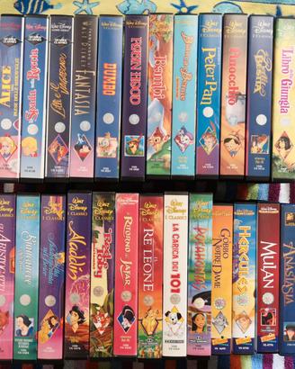 Raccolta VHS Classici Animazione Walt Disney