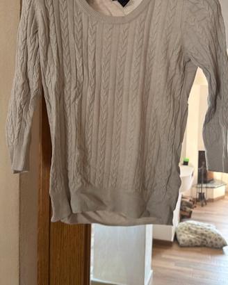 Maglioncino intrecciato taglia S donna