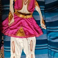 VESTITO CARNEVALE BAMBINA "PRINCIPESSA ODALISCA"