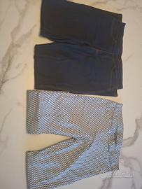 2 leggins taglia L