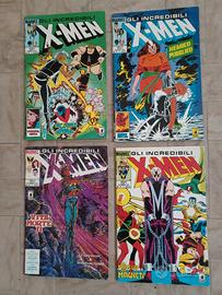 Lotto di n. 4 pz X-Men 1991 Marvel italiano