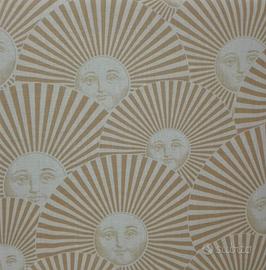 Quadro Sole e Ventaglio Fornasetti ocra