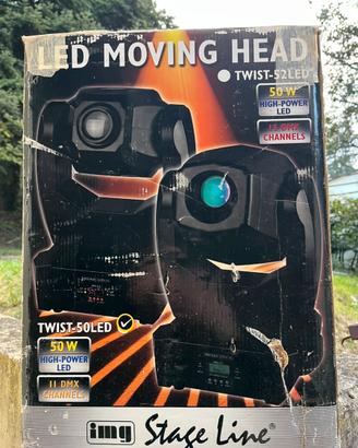 Testa mobile luce led