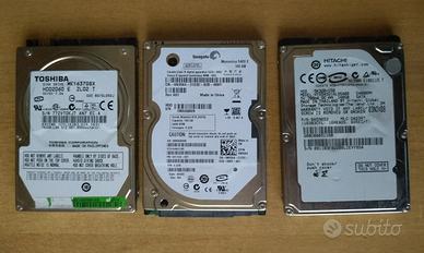 Hard Disk 2.5" SATA - 500/320/250/160 GB