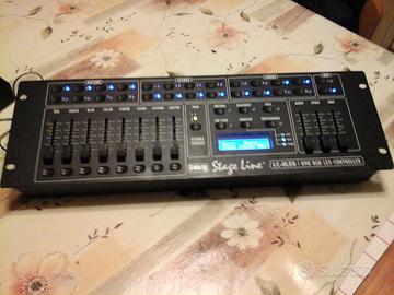 CONTROLLER luci IMG Stage Line LC-8LED DMX RGB LED