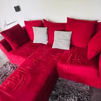 Divano 3 posti con chaise longue