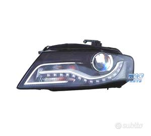 FANALE SINISTRO XENO AUDI A4 08-11 FONDO NERO