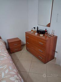 camera da letto completa in legno 