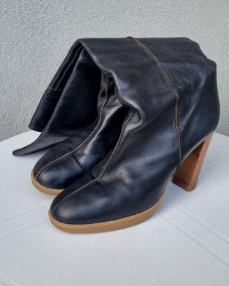 Stivali donna in vera pelle Fornarina tacco 10 cm
